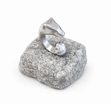 Isbjørn fingerring - Billede 3
