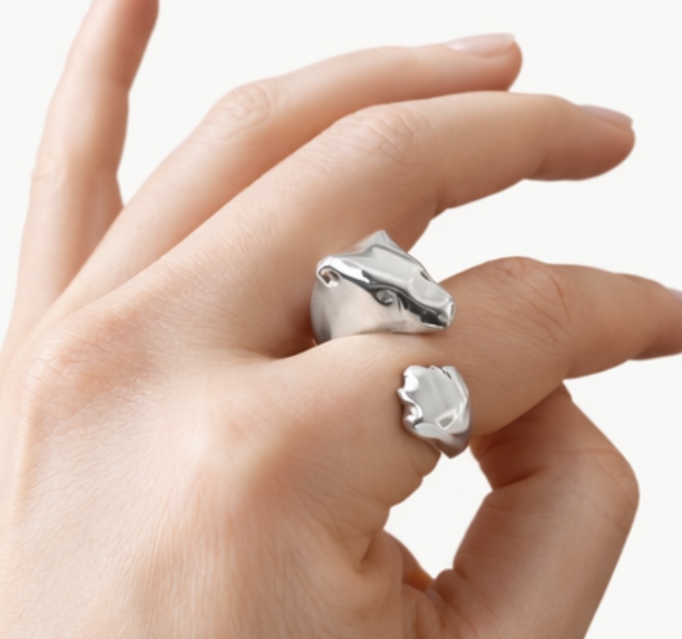 Isbjørn fingerring